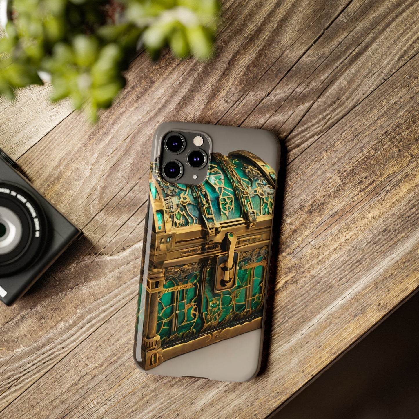 iPhone 16 Slim Phone Case: Glossy Lexan, Ultra-Slim