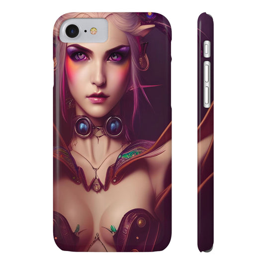 Neon Slim Phone Case for iPhone 16 | Glossy Lexan Finish