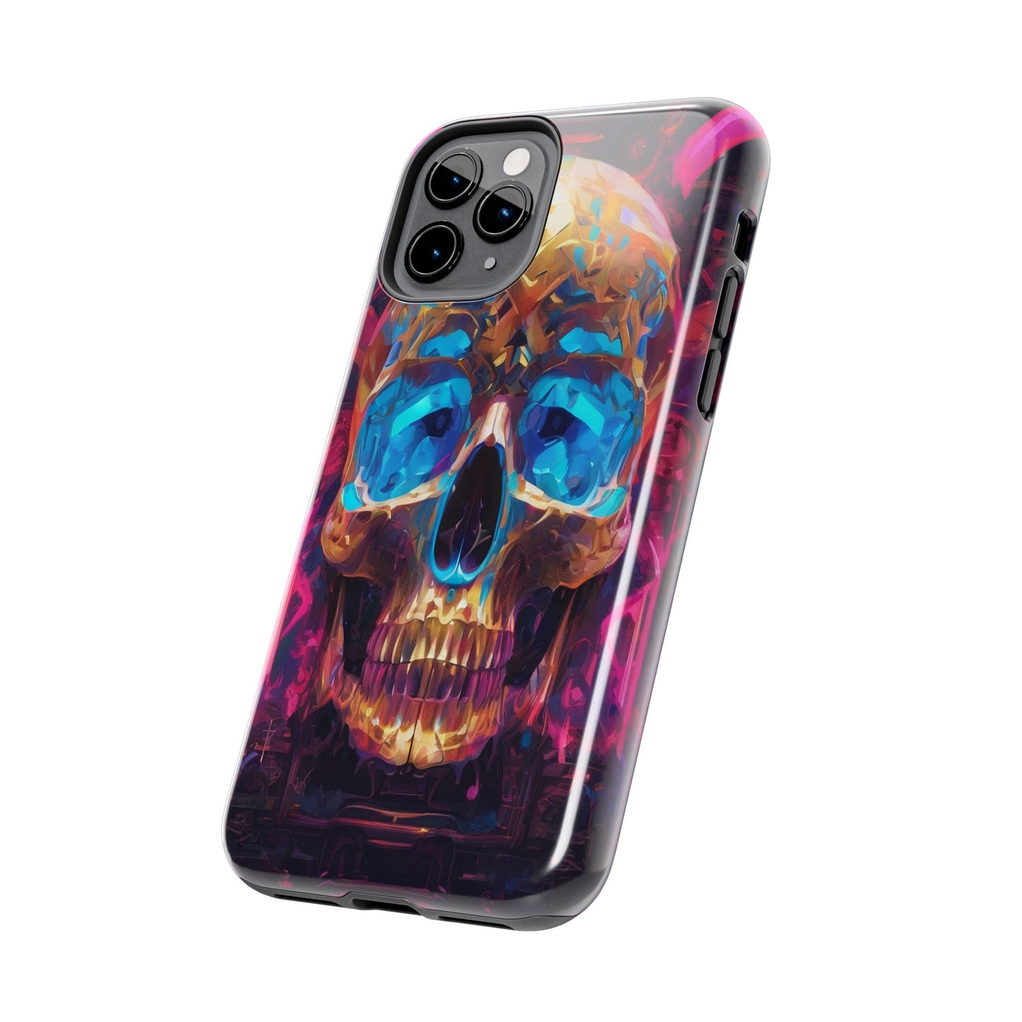 Rugged Phone Case - Impact-Resistant, Glossy Polycarbonate