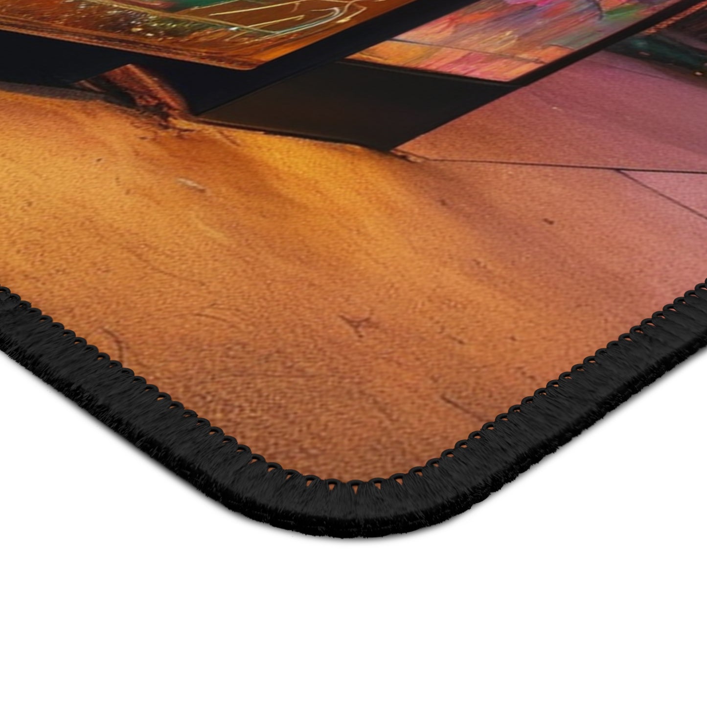 Gaming Mouse Pad 9x7 Custom Neoprene with Stitched Edges