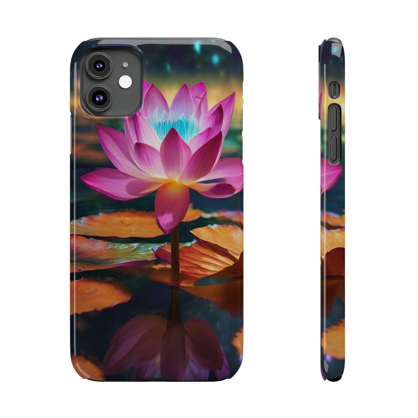 Slim Glossy Polycarbonate Phone Case for iPhone 16