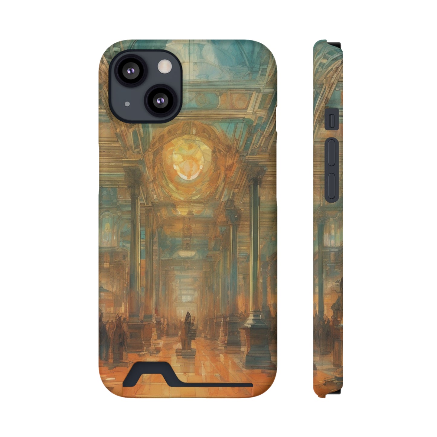 Phone Case with Card Holder – Slim, Impact-Resistant