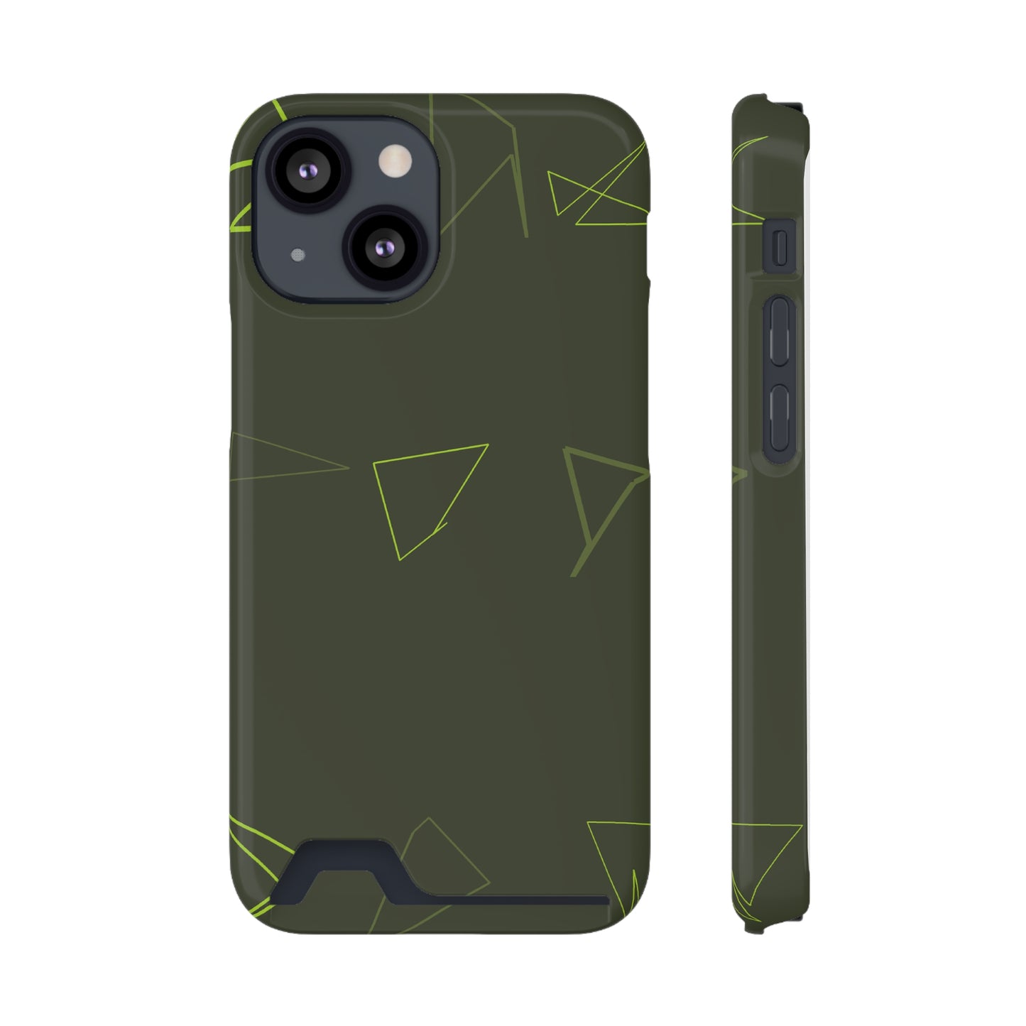 Phone Case with Card Holder - MagSafe, Polycarbonate, Matte/Gloss