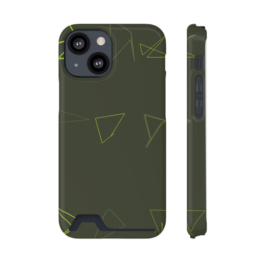 Phone Case with Card Holder - MagSafe, Polycarbonate, Matte/Gloss