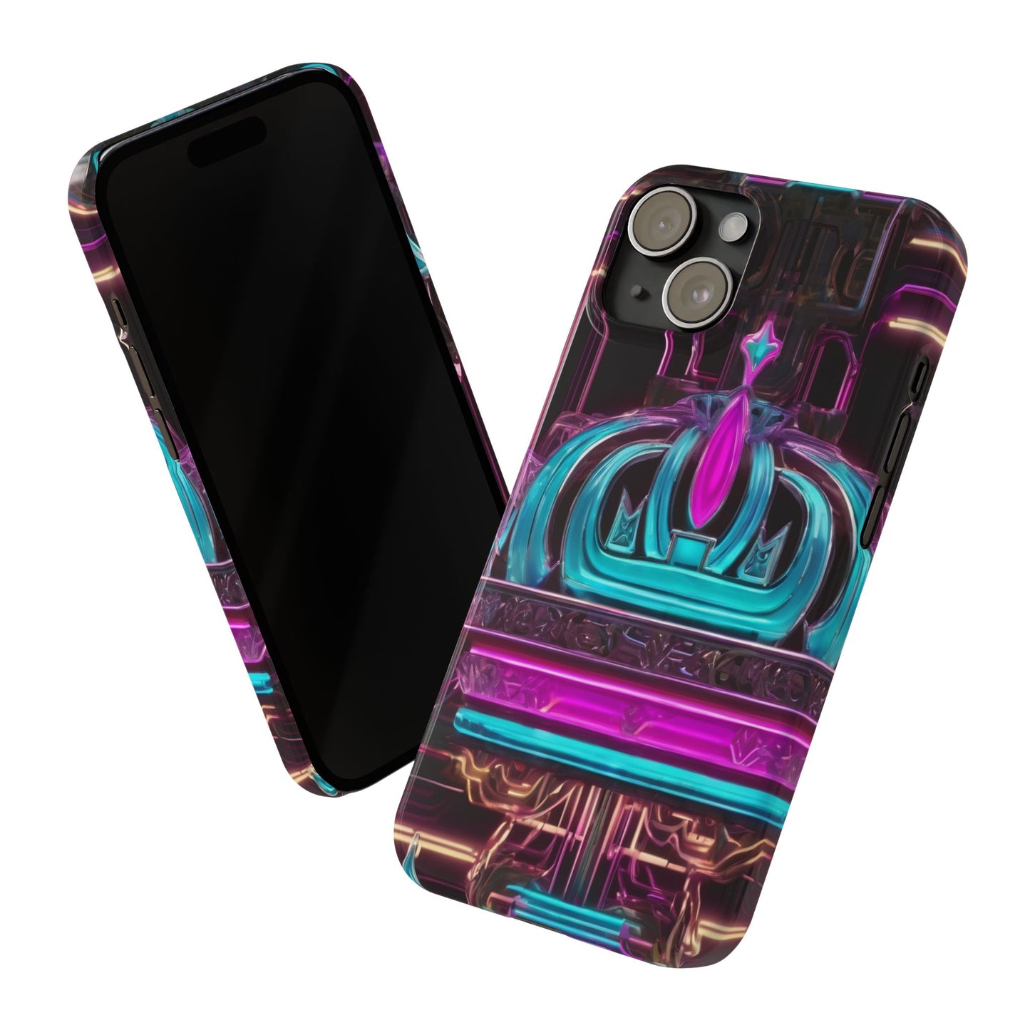 Slim Phone Case for iPhone 16 - Glossy, Lightweight, Impact-Resistant