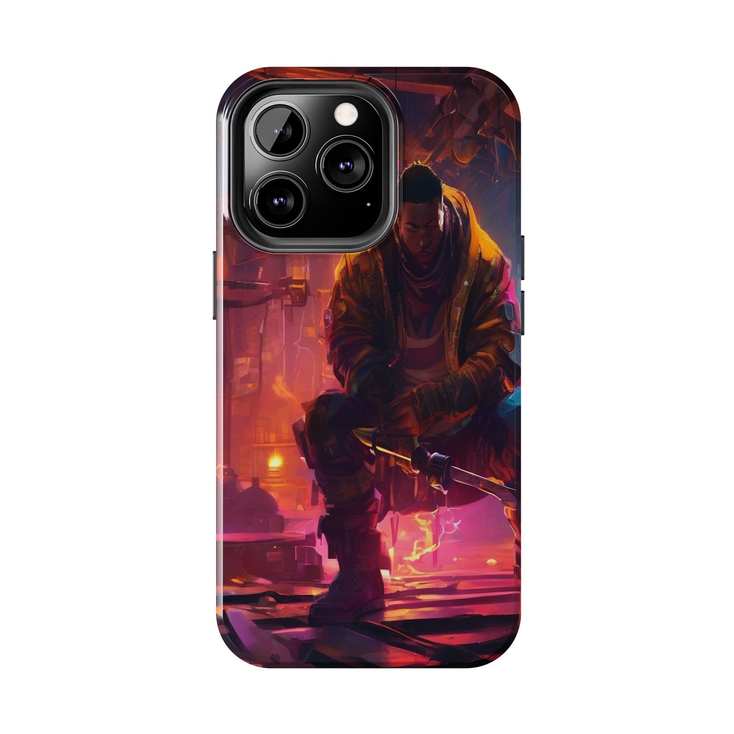 Tough Phone Case - Shockproof TPU & PC Shell for iPhone & Samsung