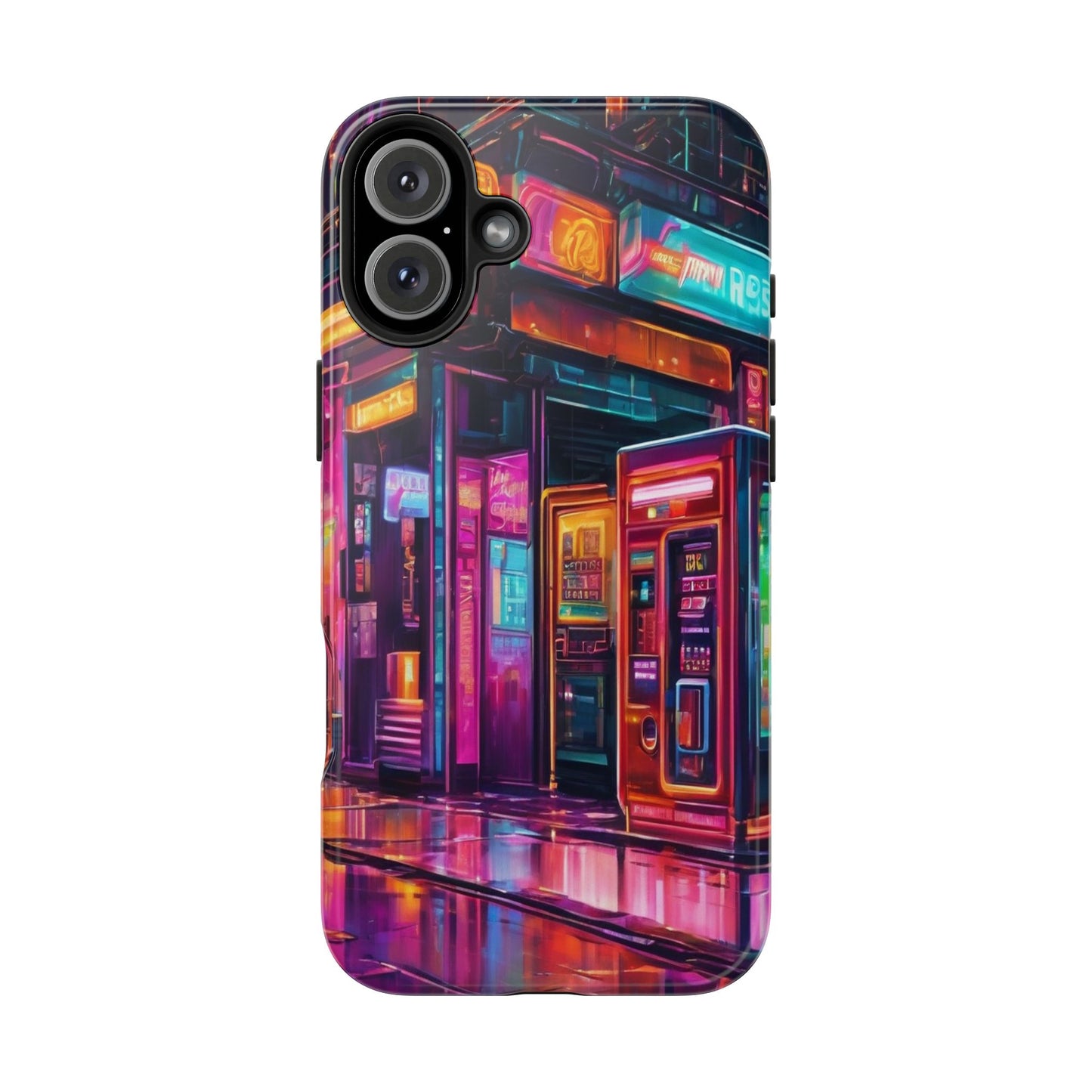 Tough Phone Case - 2-Piece, Impact-Resistant, Glossy Finish