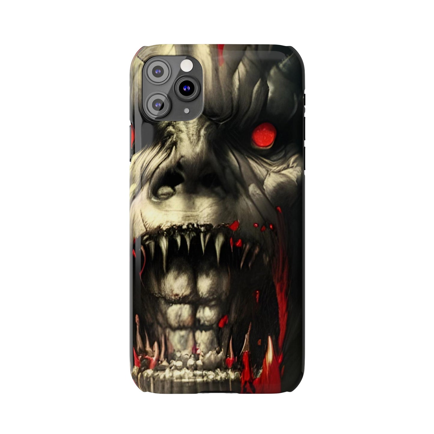 Slim Phone Case - Glossy Lexan PC, Ultra-Thin, Wireless Charging