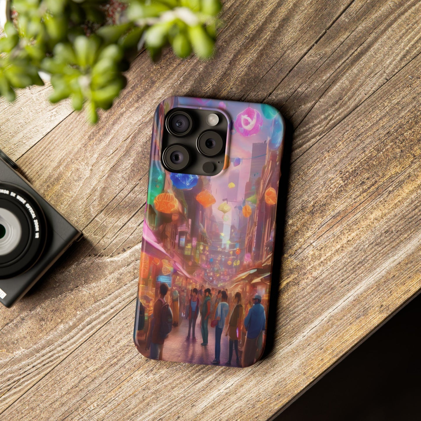 Ultra-Slim Glossy iPhone 16 Phone Case