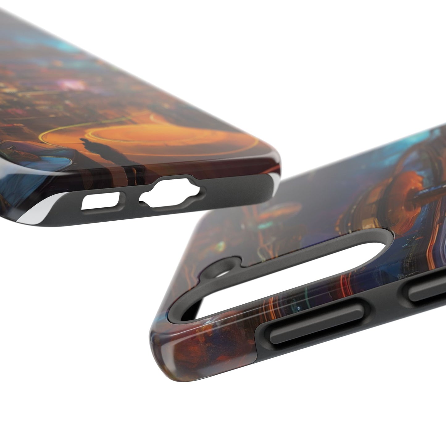 Tough Phone Case - 2-Piece Impact-Resistant Glossy Shield