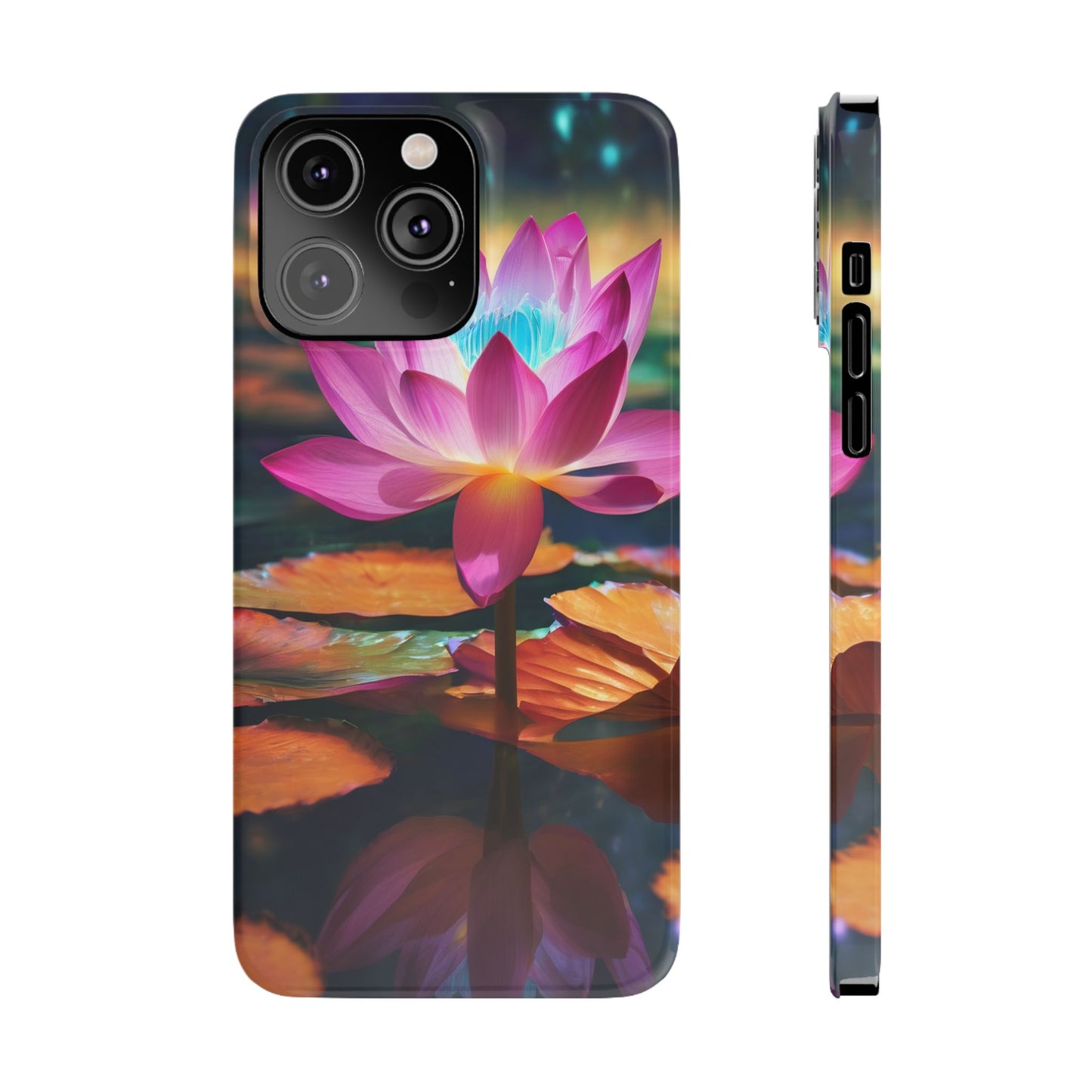 Slim Glossy Polycarbonate Phone Case for iPhone 16