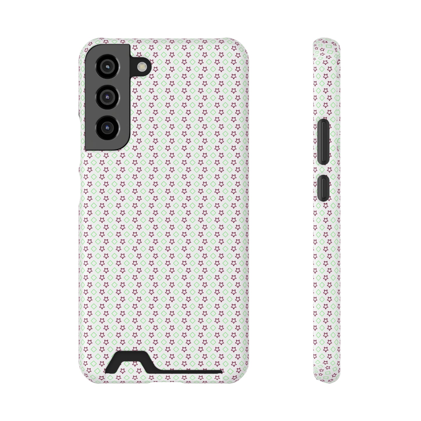 Neon Card-Holder Phone Case - Glossy/Matte Finish