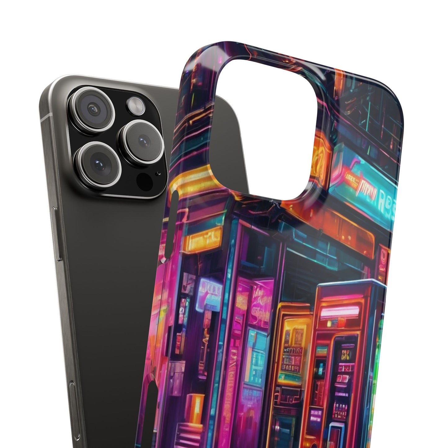 Ultra Slim iPhone 16 Phone Case - Glossy, Durable & Wireless Charging