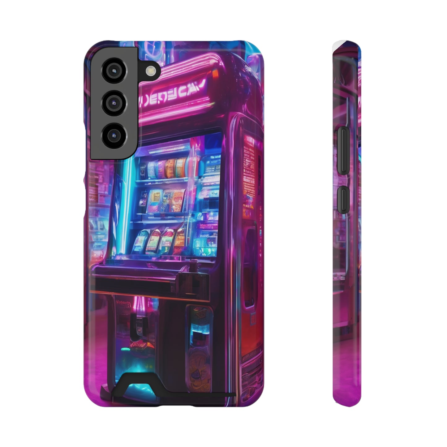 Phone Case with Card Holder – Glossy/Matte Polycarbonate