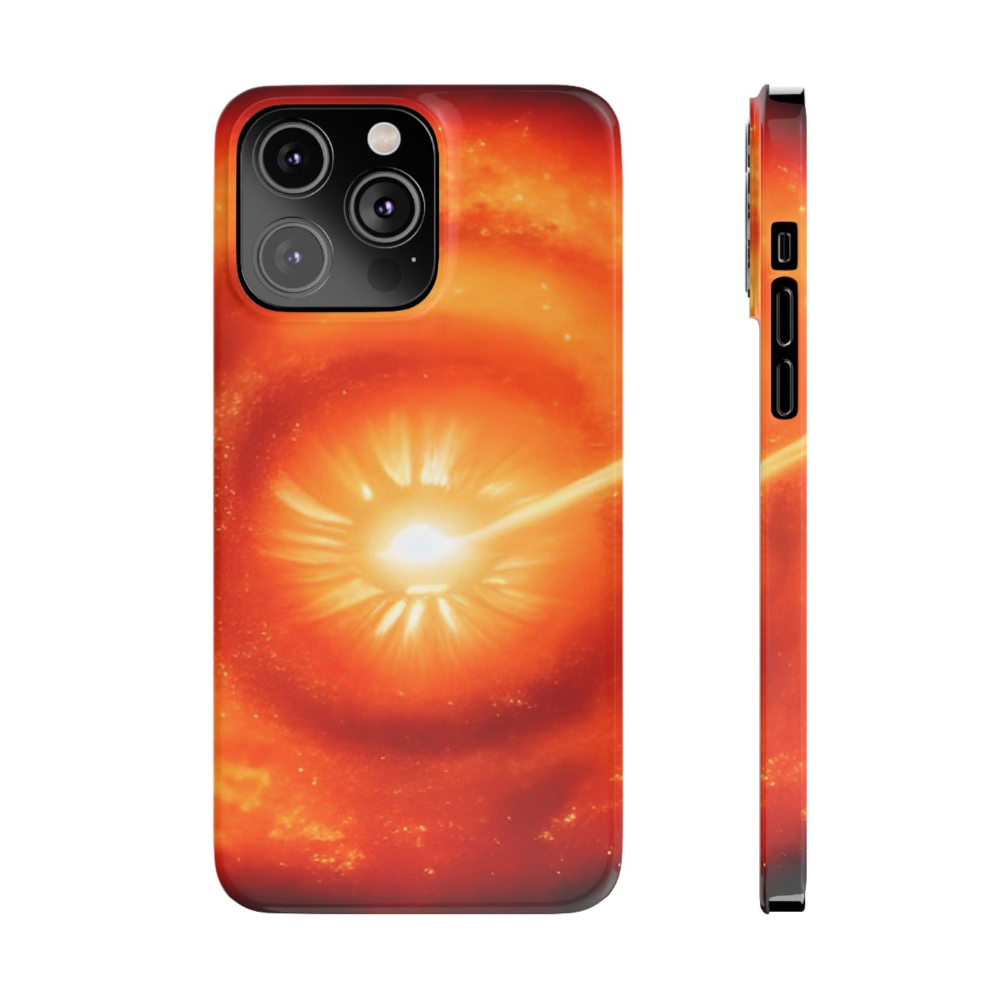 Slim Glossy Phone Case for iPhone 16 - Lexan PC