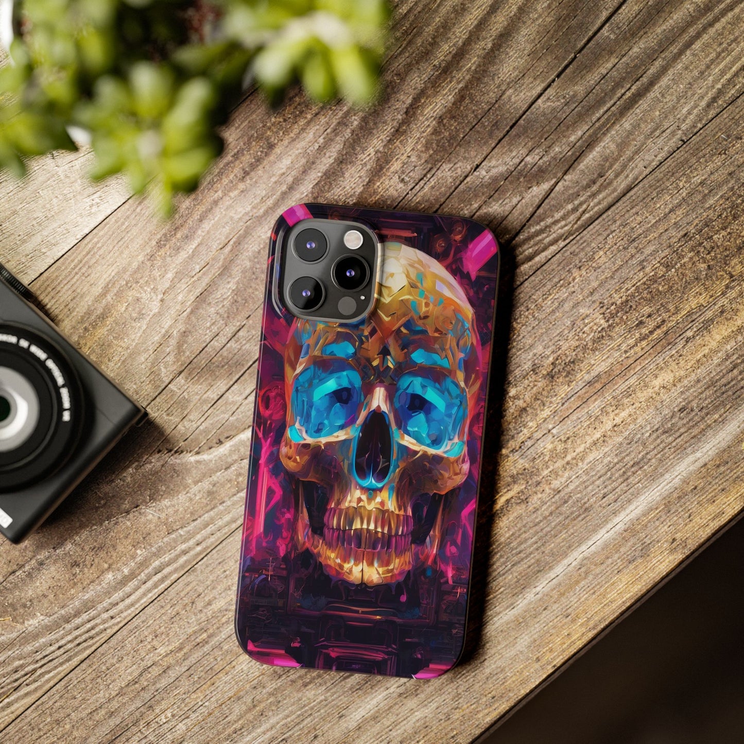 Slim Phone Case for iPhone 16 – Glossy Lexan Shield