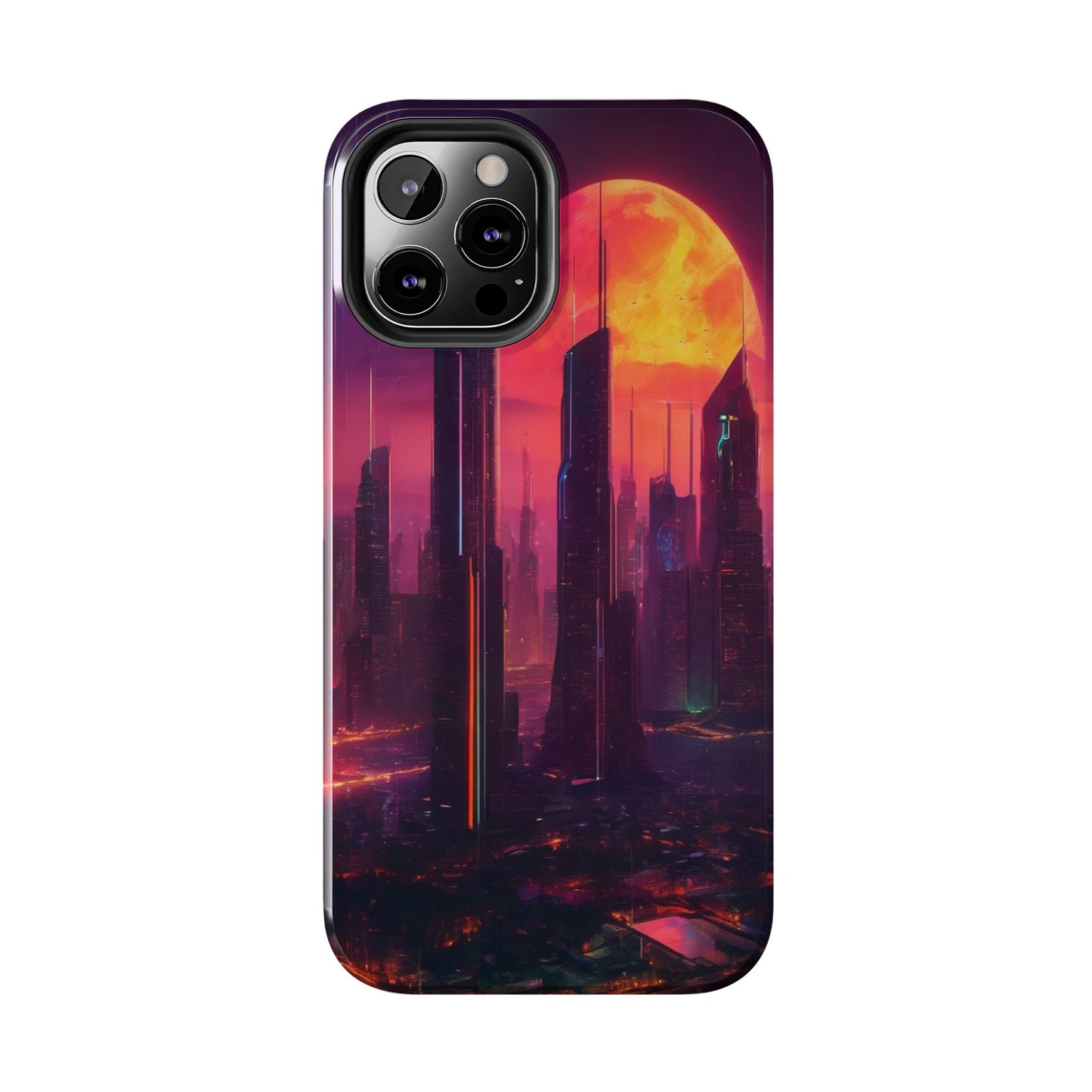 Tough Phone Case: Shockproof 2-Piece TPU/PC Shell
