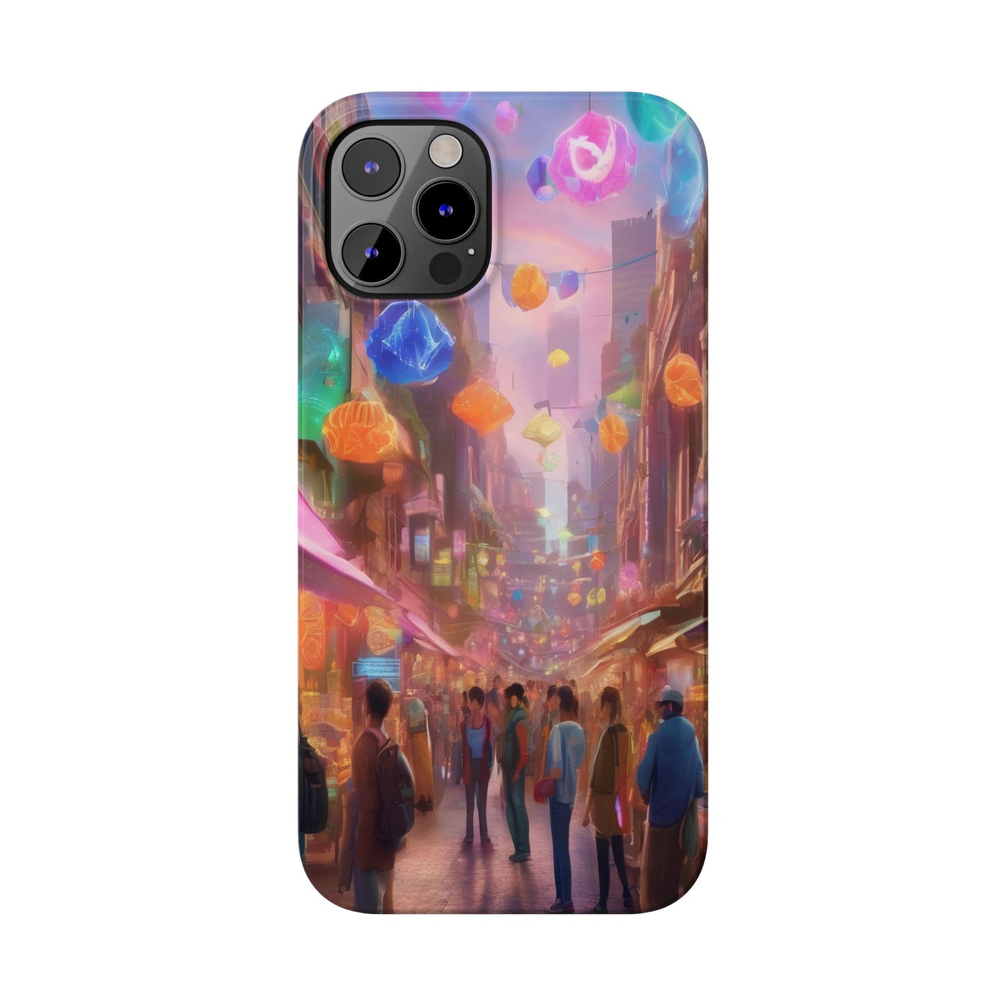 Ultra-Slim Glossy iPhone 16 Phone Case
