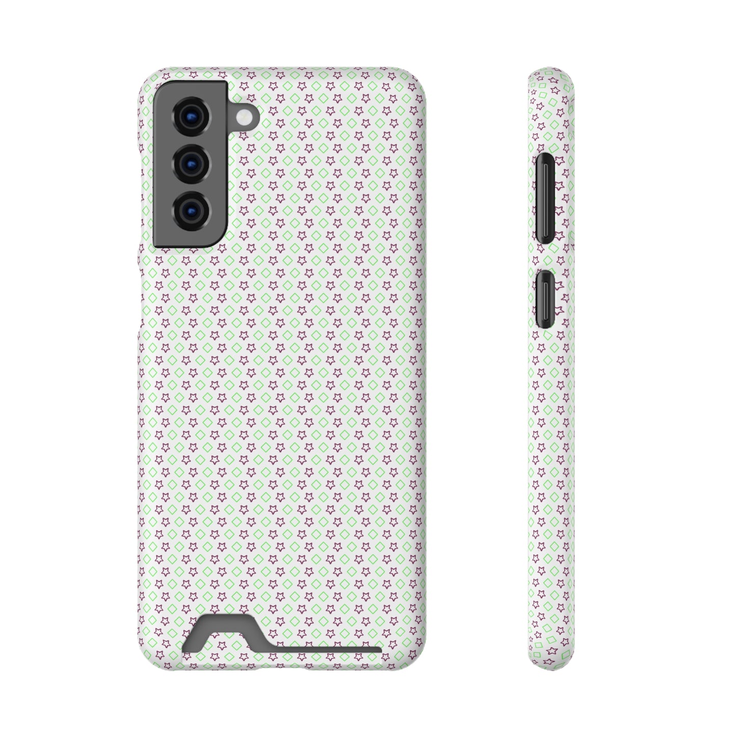 Neon Card Holder Phone Case with MagSafe - Impact-Resistant