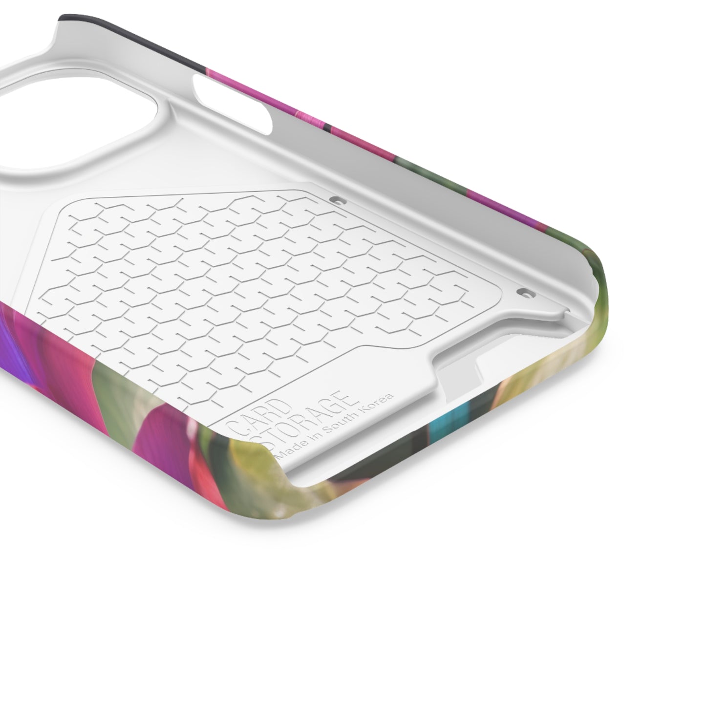 Neon Phone Case with Card Holder - MagSafe Polycarbonate Glossy/Matte