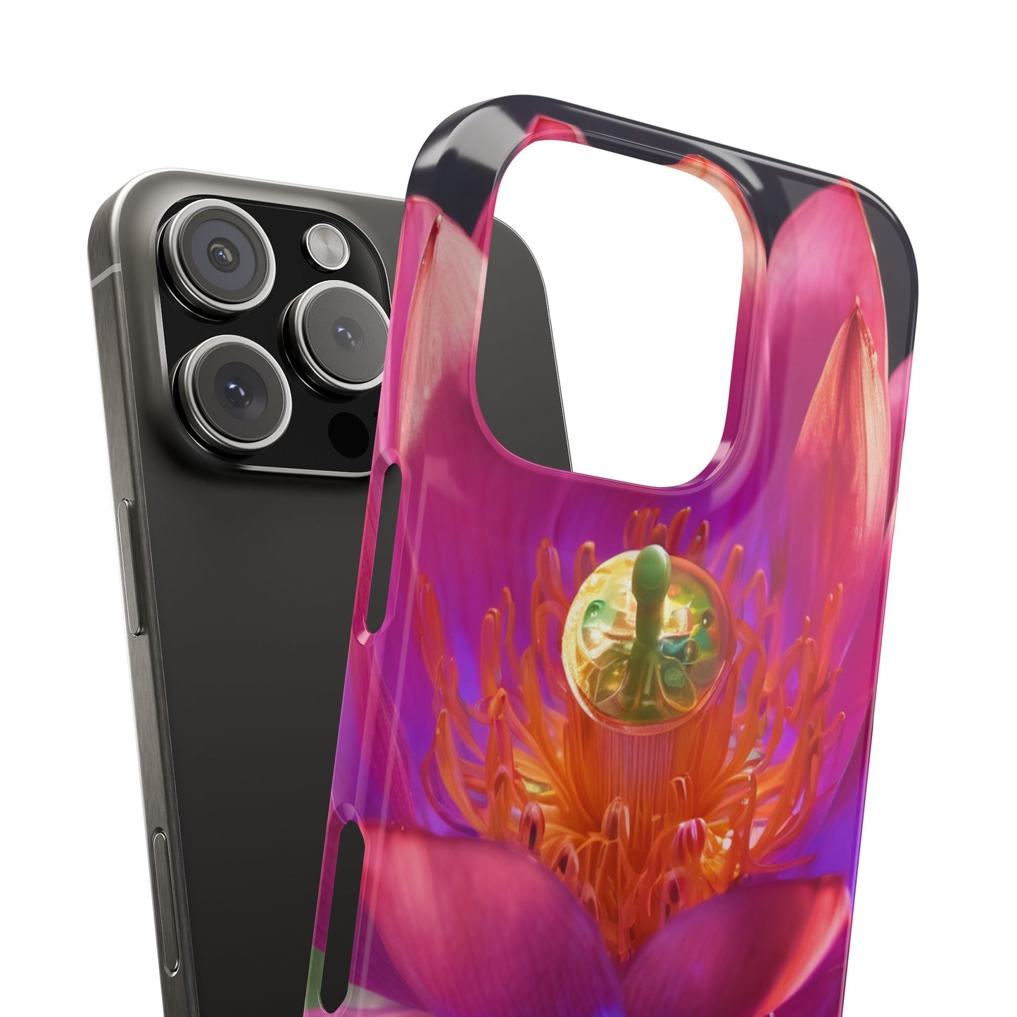 Slim Phone Case for iPhone 16 - Glossy Lexan, Ultra-Thin