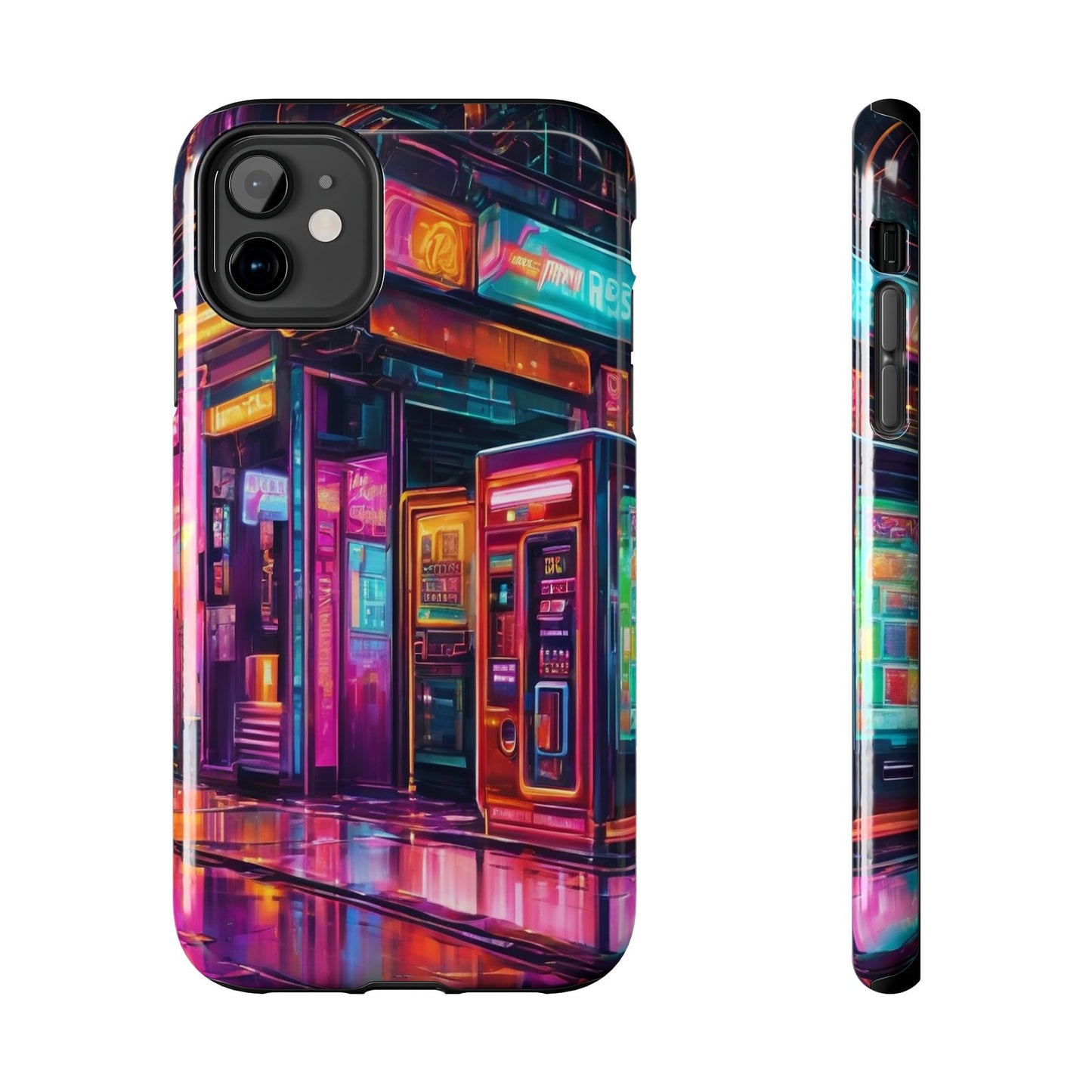 Tough Phone Case - 2-Piece, Impact-Resistant, Glossy Finish