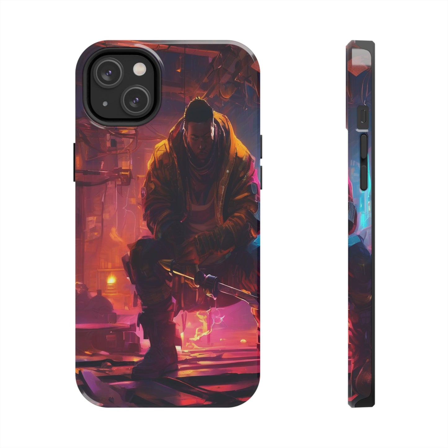Tough Phone Case - Shockproof TPU & PC Shell for iPhone & Samsung