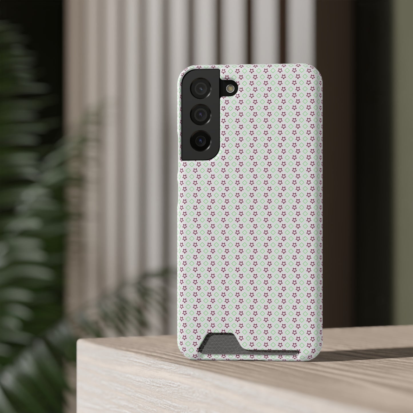 Neon Card-Holder Phone Case - Glossy/Matte Finish