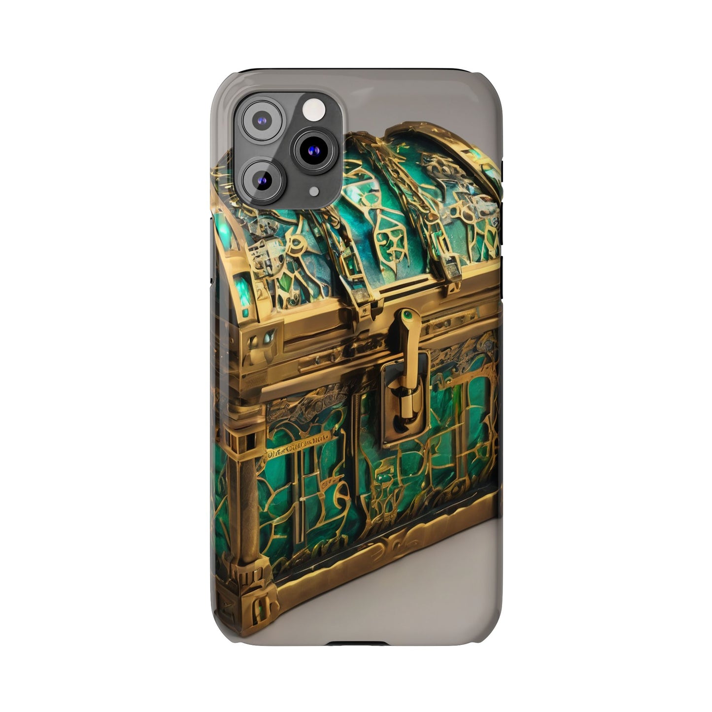 iPhone 16 Slim Phone Case: Glossy Lexan, Ultra-Slim