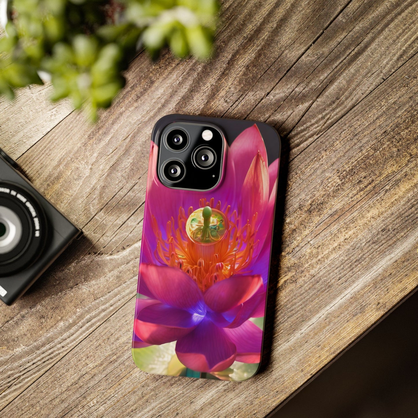 Slim Phone Case for iPhone 16 - Glossy Lexan, Ultra-Thin