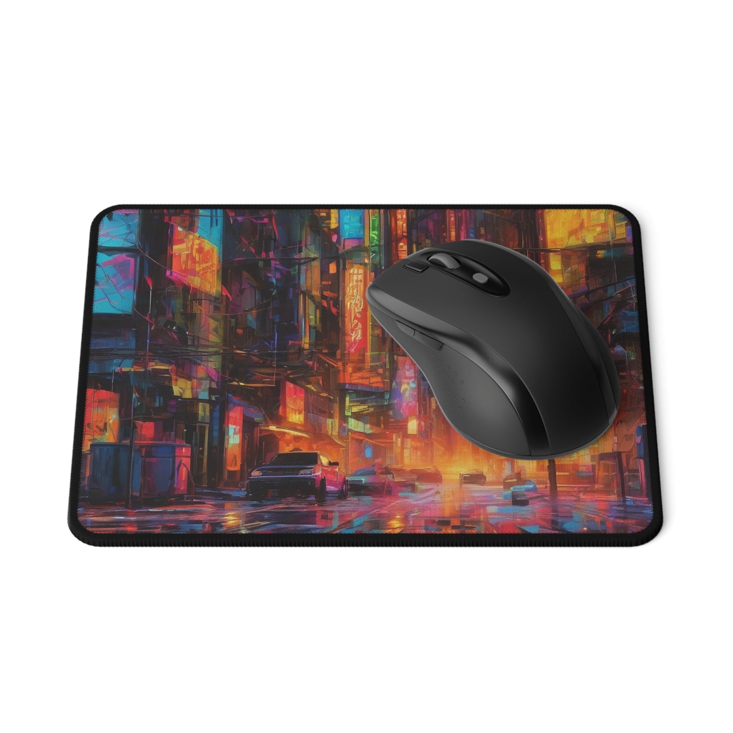 Non-Slip Gaming Neon Mouse Pad | Polyester Surface