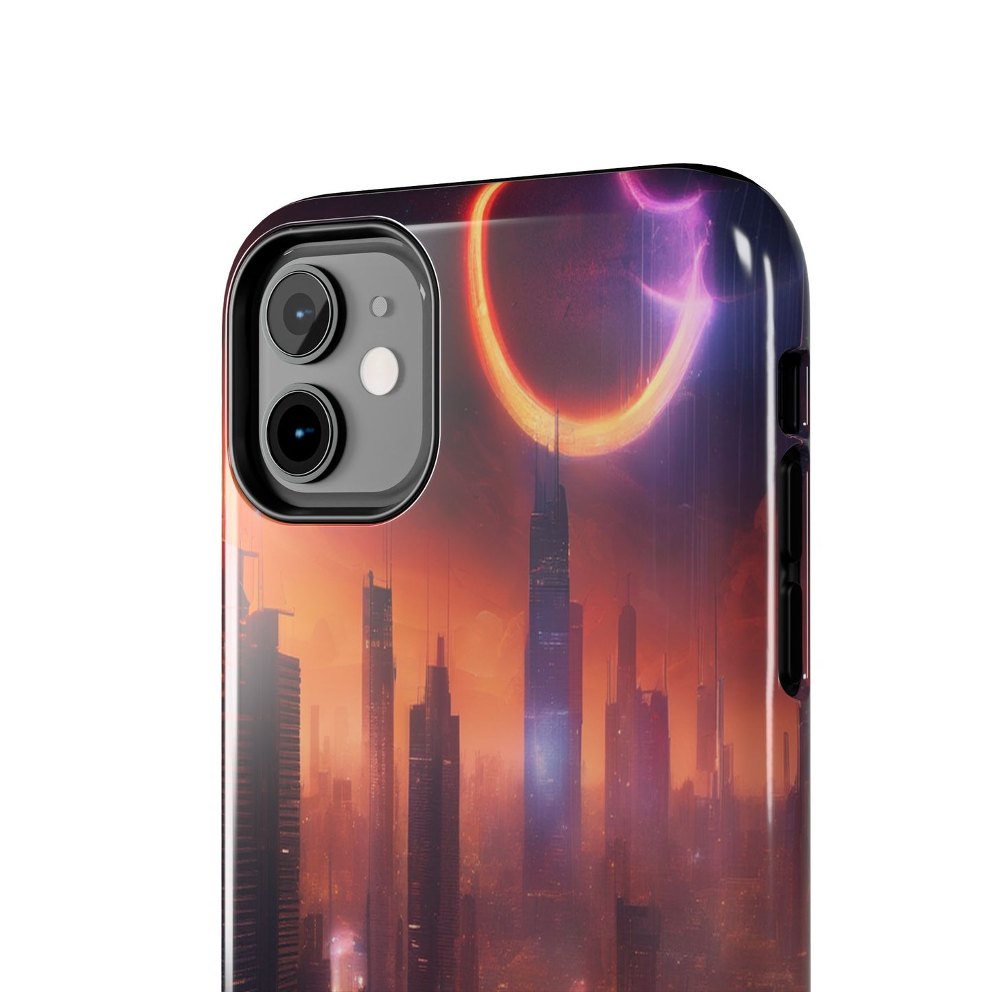 Rugged Phone Case - Impact-Resistant Dual-Layer TPU/PC, Glossy