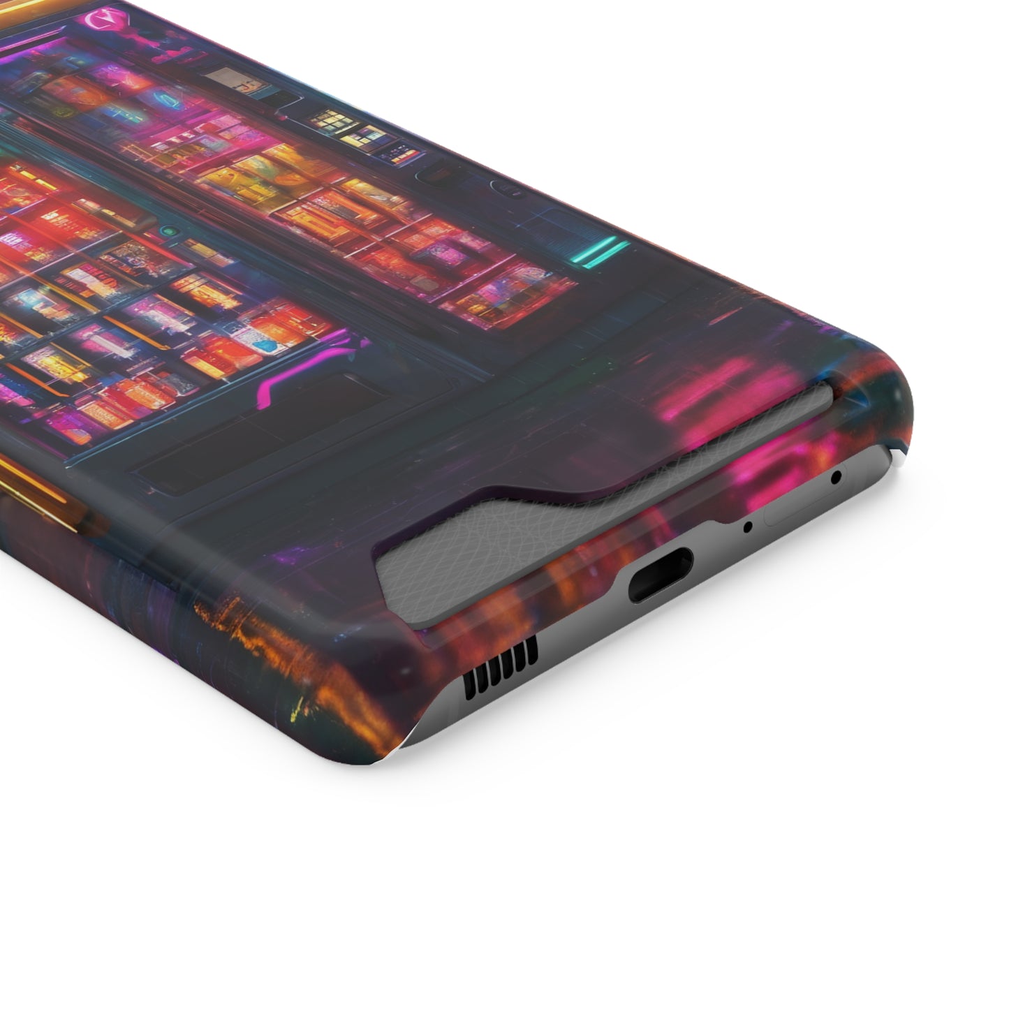 Phone Case with Card Holder - Impact-Resistant Polycarbonate, MagSafe
