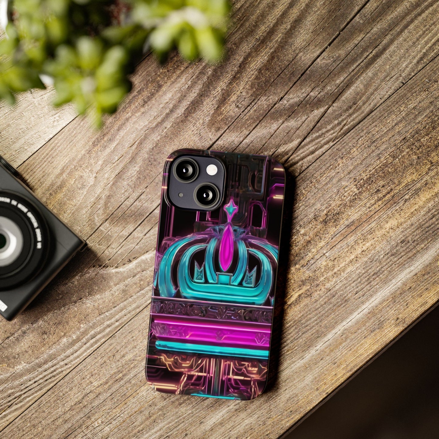 Slim Phone Case for iPhone 16 - Glossy, Lightweight, Impact-Resistant