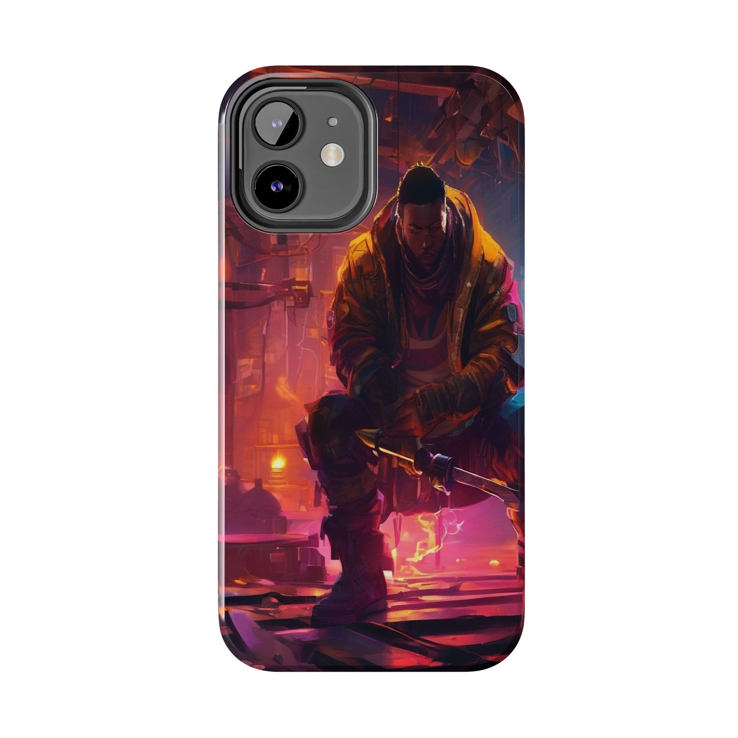 Tough Phone Case - Shockproof TPU & PC Shell for iPhone & Samsung
