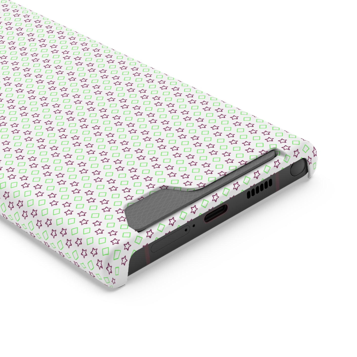 Neon Card Holder Phone Case with MagSafe - Impact-Resistant