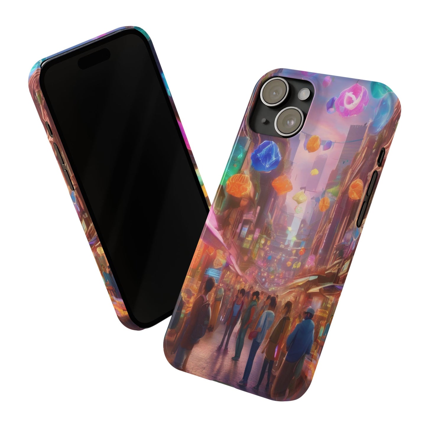 Ultra-Slim Glossy iPhone 16 Phone Case