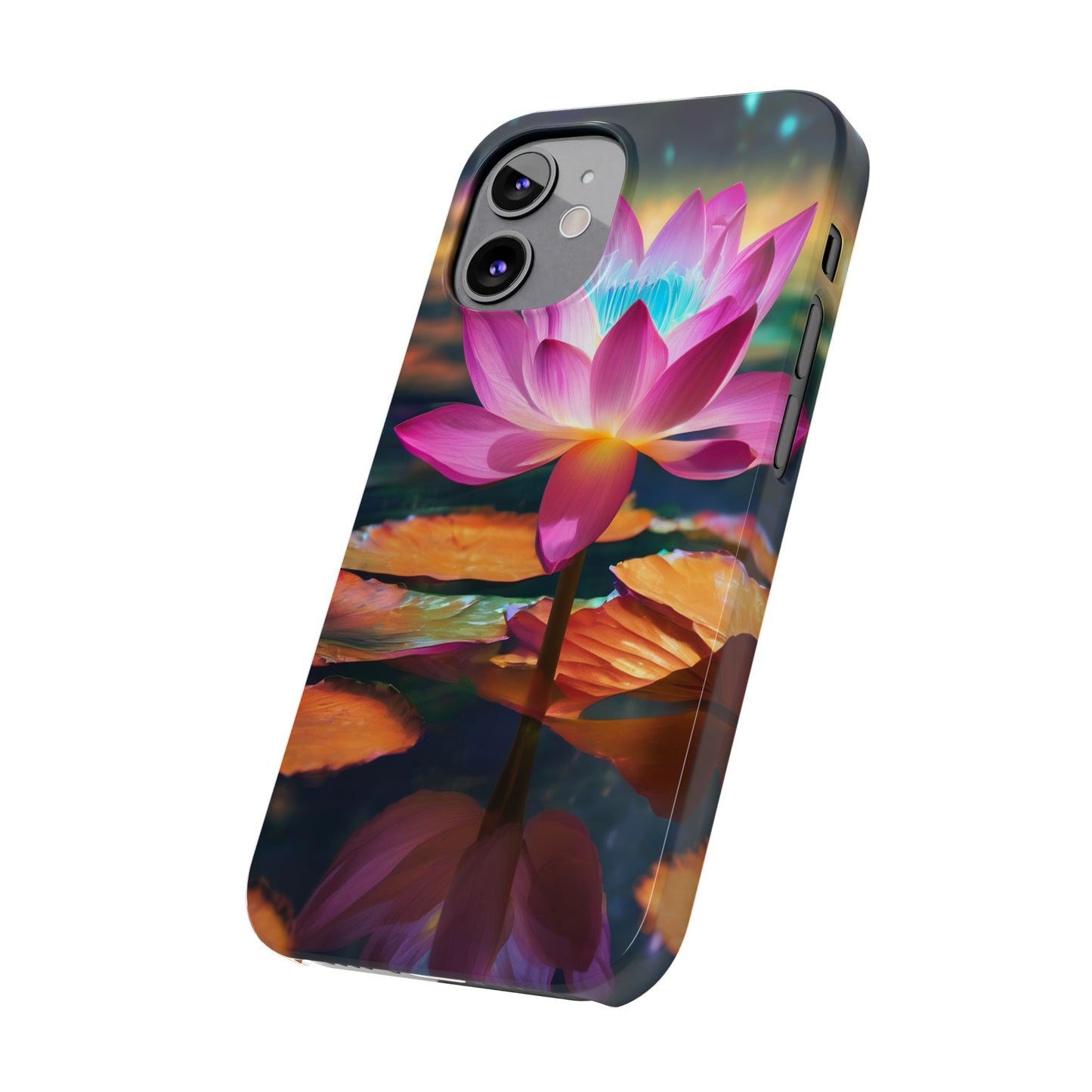 Slim Glossy Polycarbonate Phone Case for iPhone 16