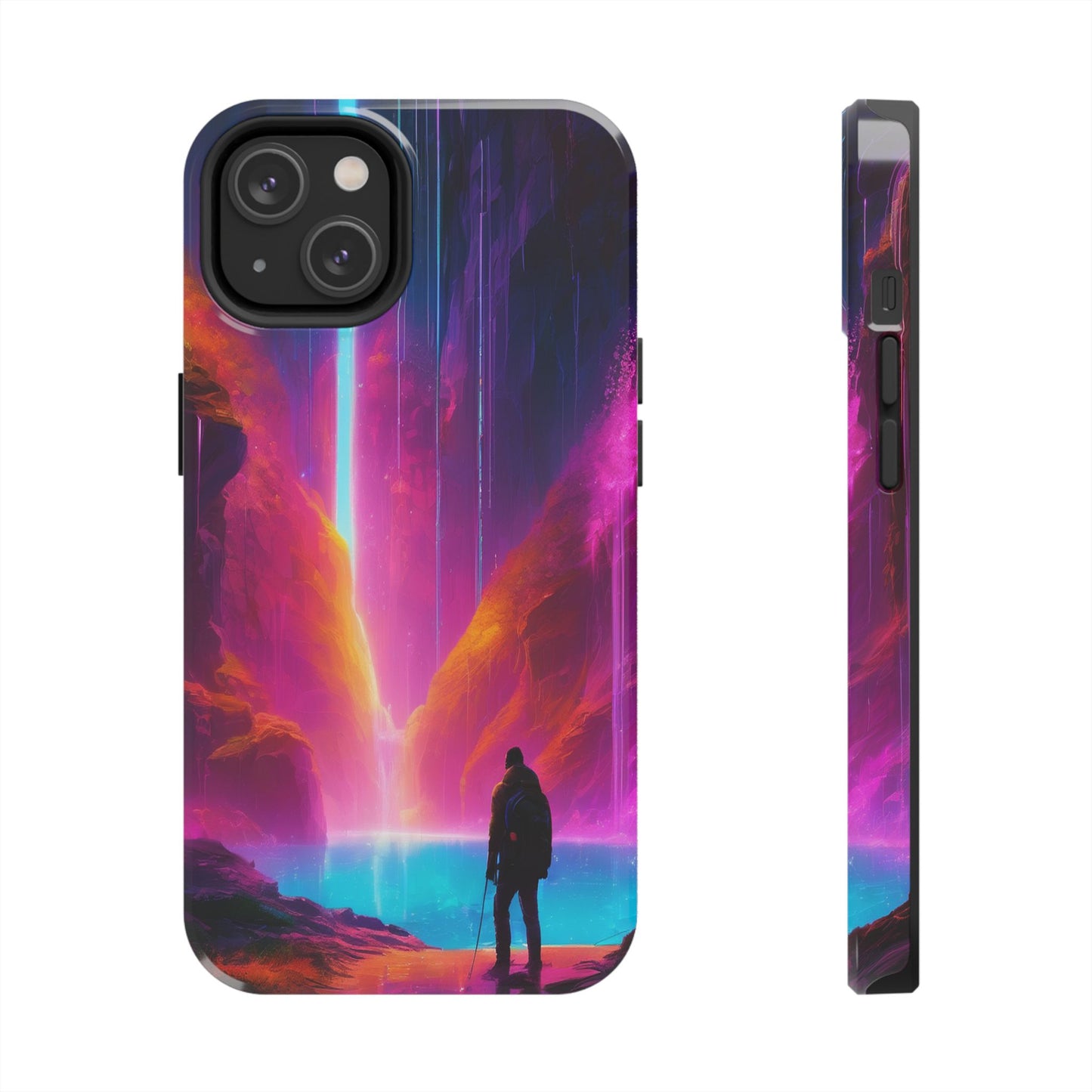 Tough Phone Case with TPU & PC Shell – Shockproof for iPhone/Samsung