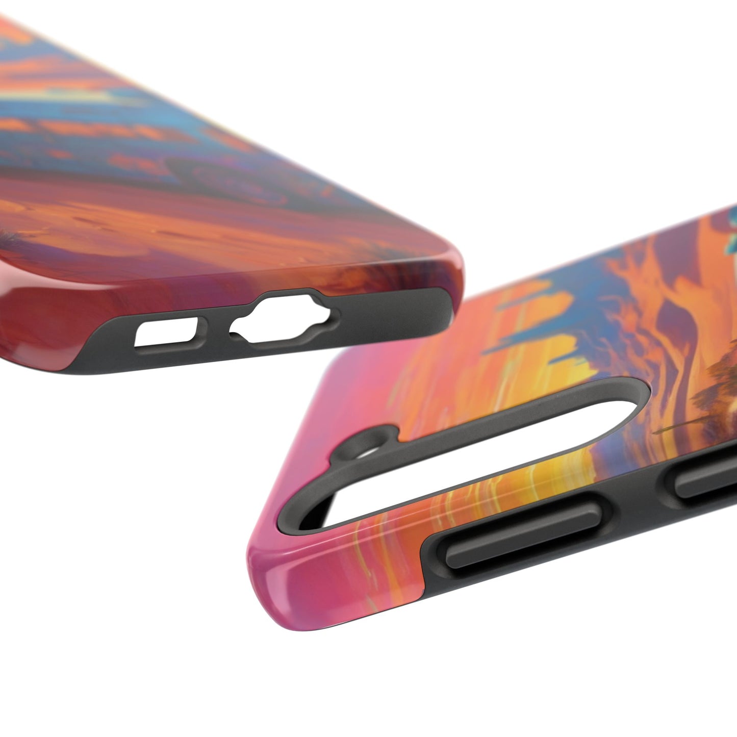Neon Tough Phone Case - 2-Piece Armor for iPhone & Samsung