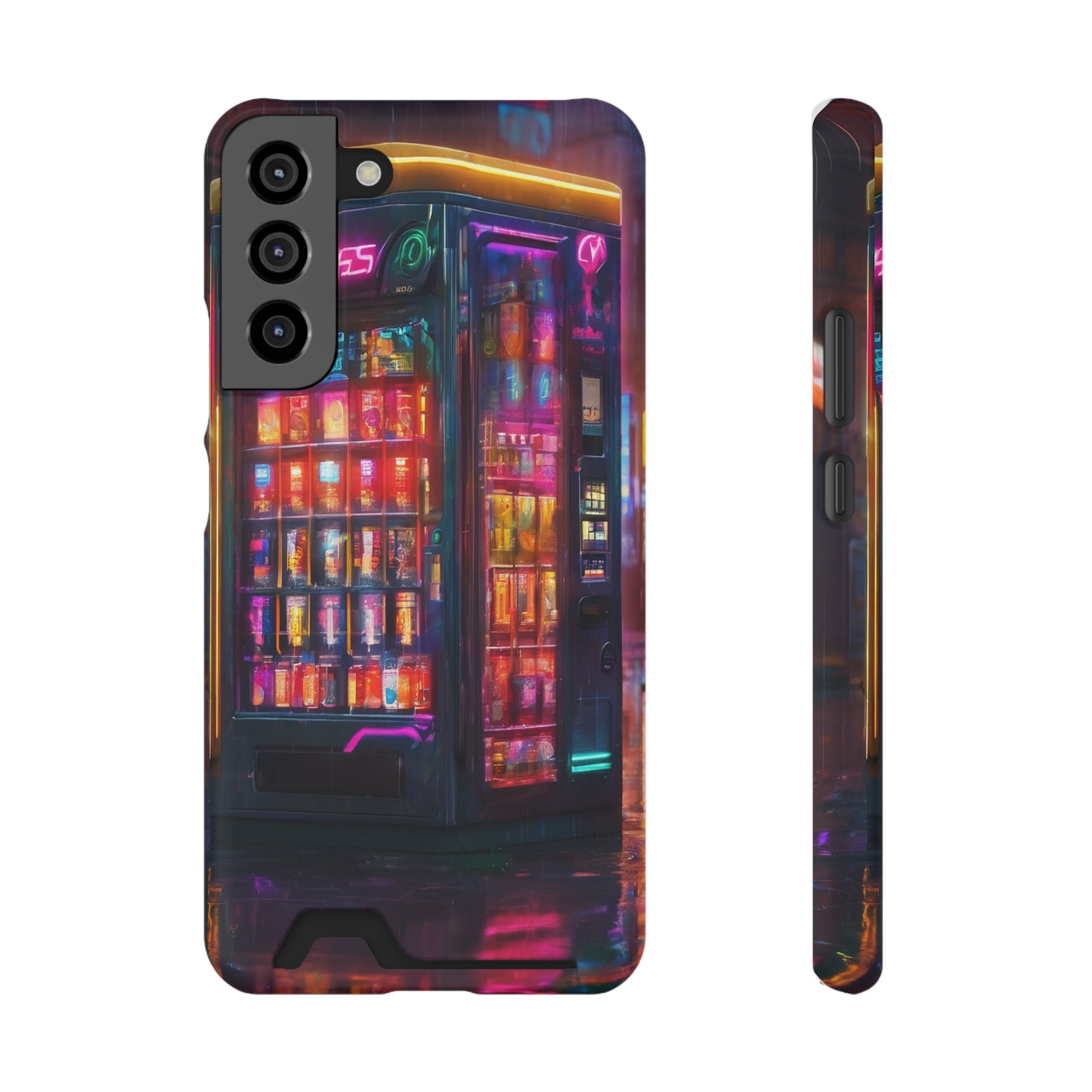 Phone Case with Card Holder - Impact-Resistant Polycarbonate, MagSafe