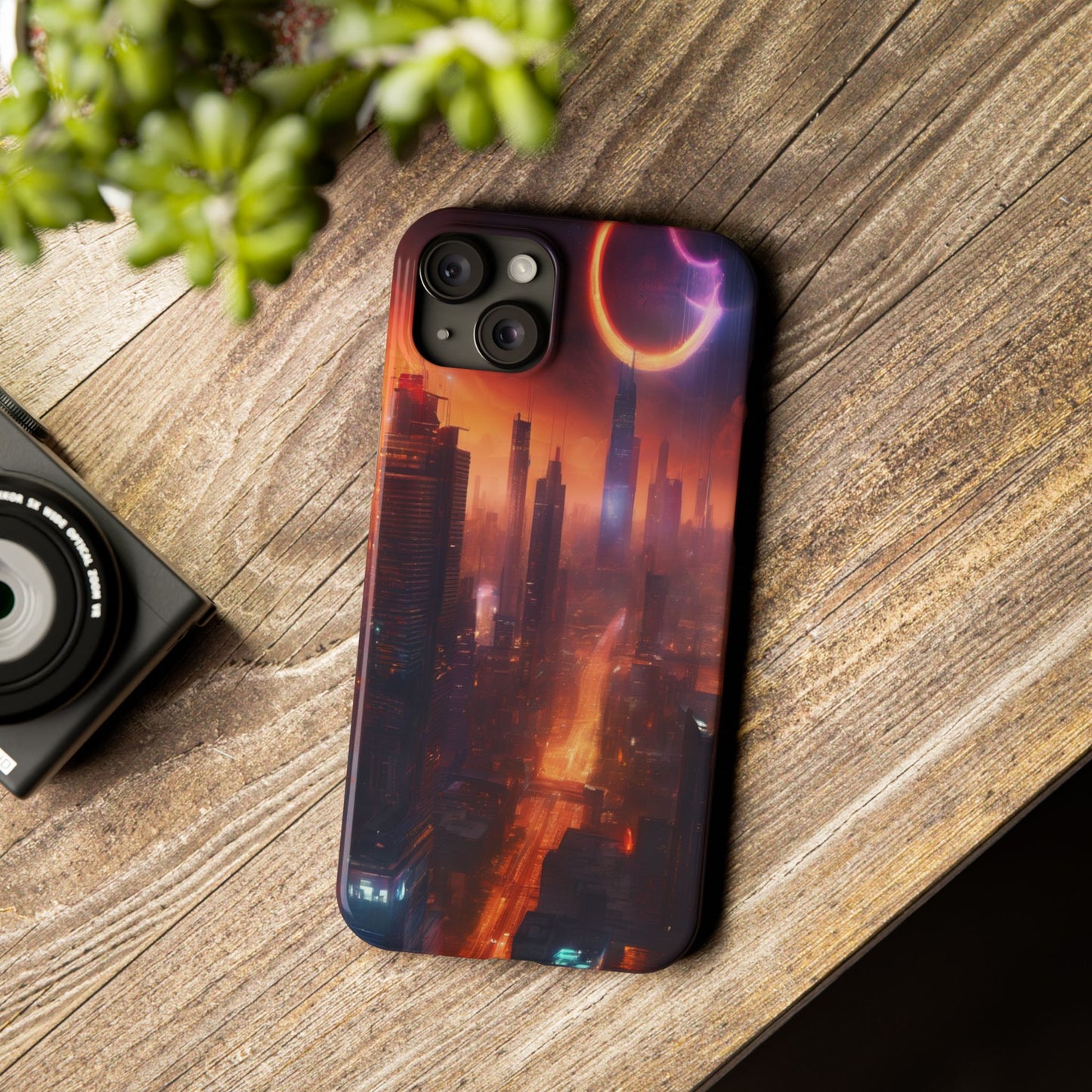 iPhone 16 Phone Case - Slim Lexan, Glossy Finish