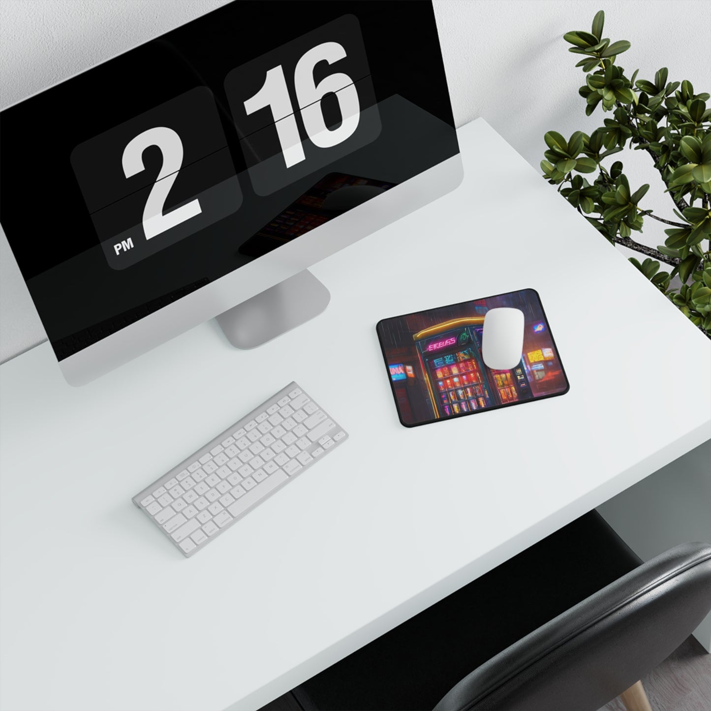Non-Slip Gaming Mouse Pad with Polyester Surface