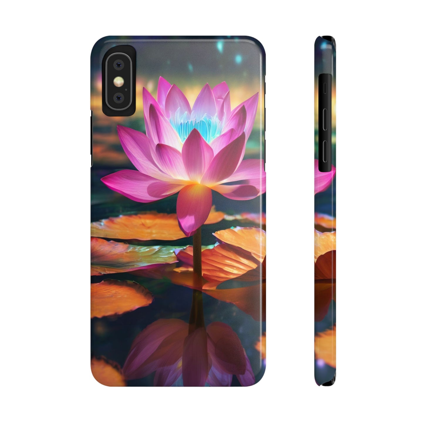 Slim Glossy Polycarbonate Phone Case for iPhone 16