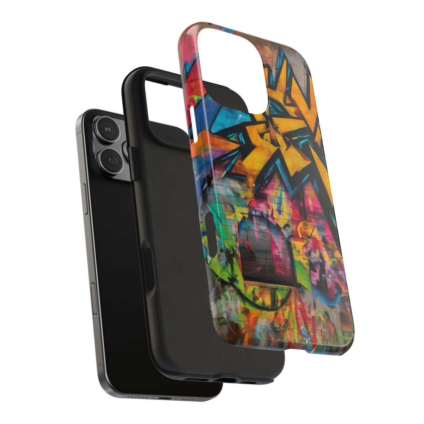 Rugged Phone Case - Impact-Resistant, Glossy Finish