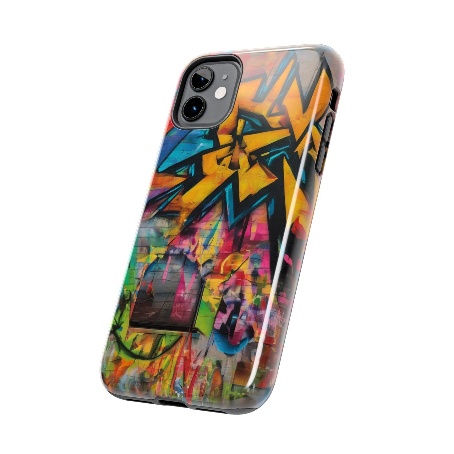 Rugged Phone Case - Impact-Resistant, Glossy Finish