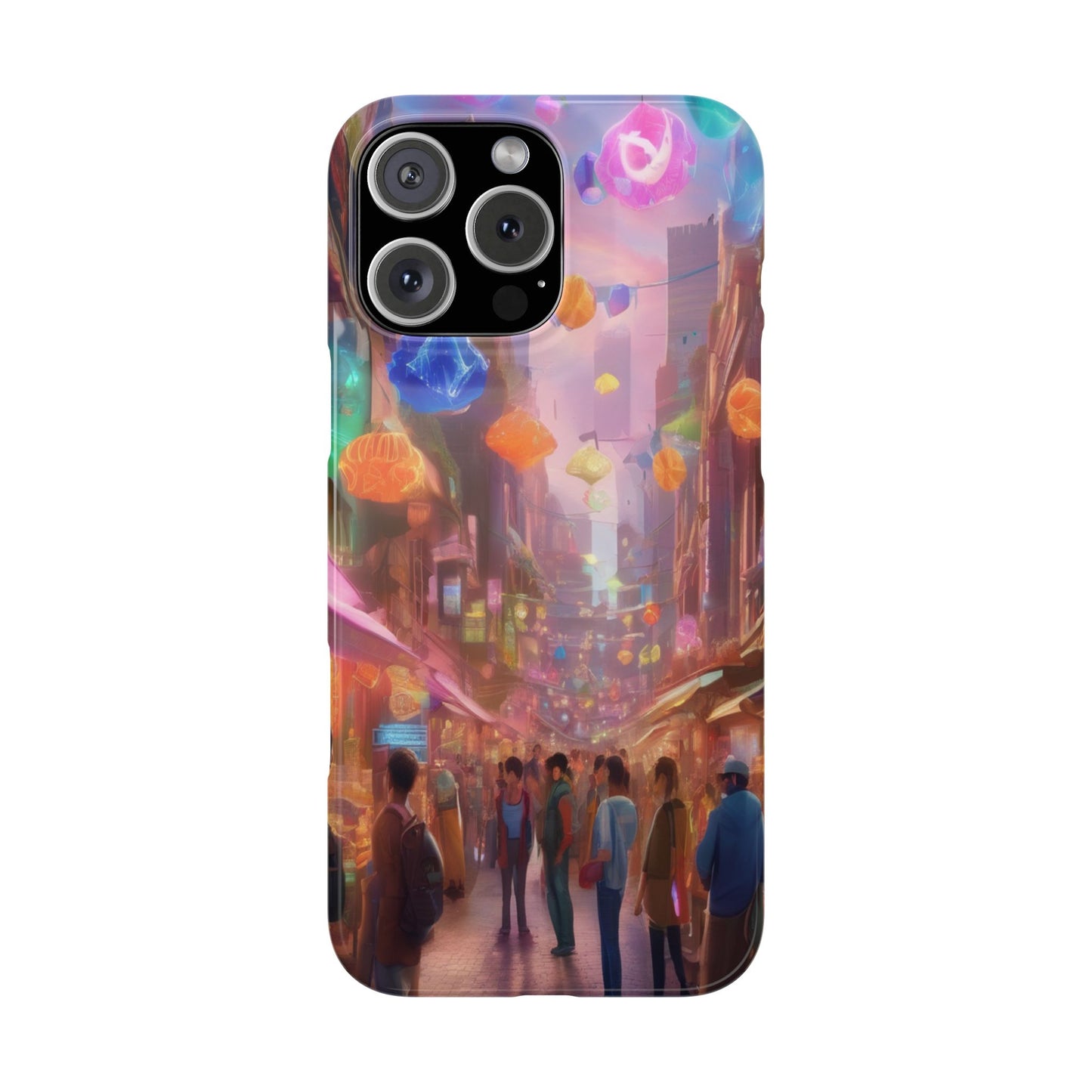Ultra-Slim Glossy iPhone 16 Phone Case