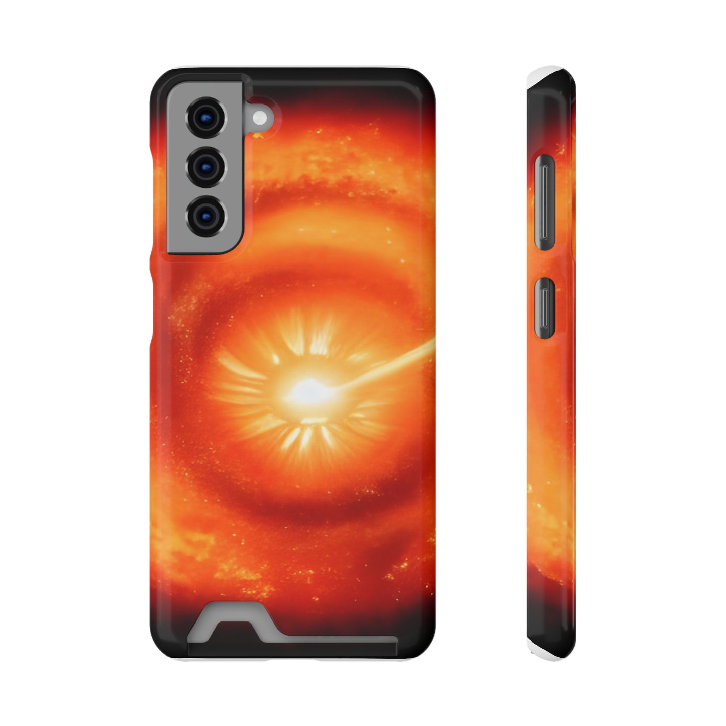Neon Phone Case with Card Holder - MagSafe, Polycarbonate