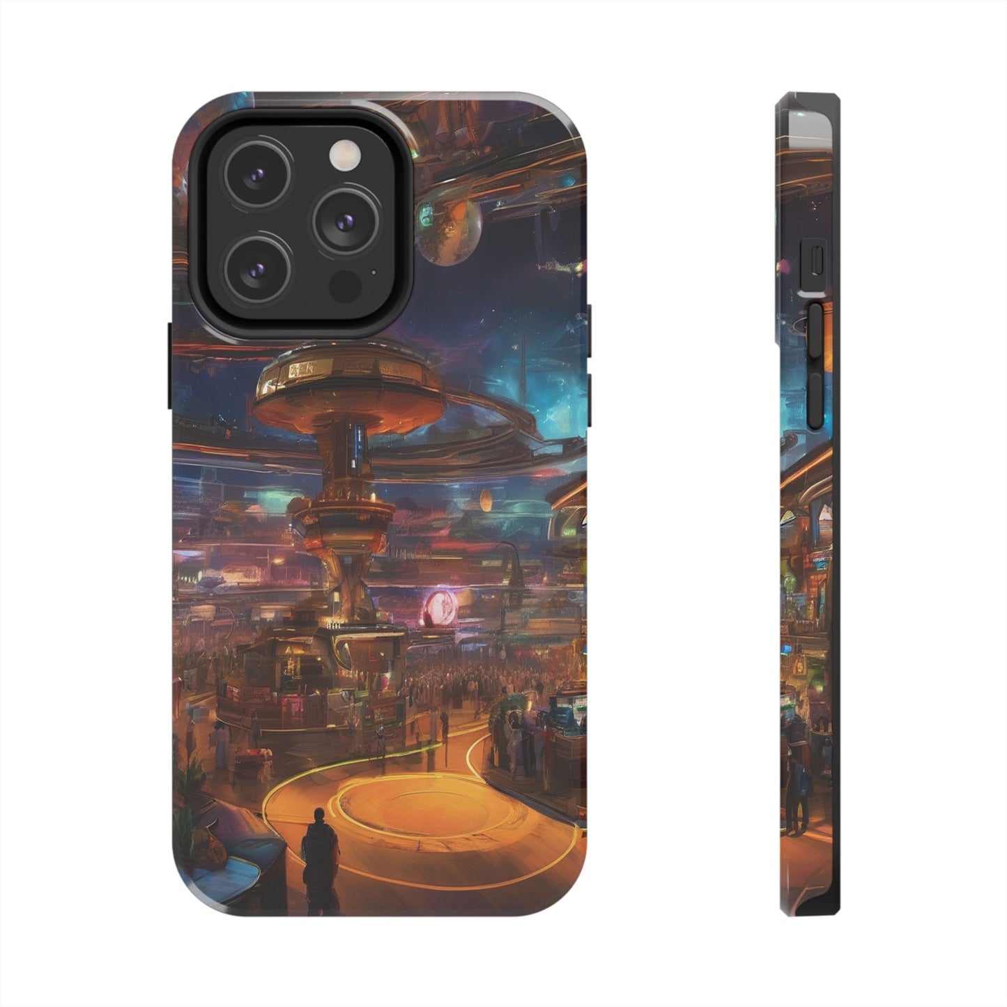 Tough Phone Case - 2-Piece Impact-Resistant Glossy Shield
