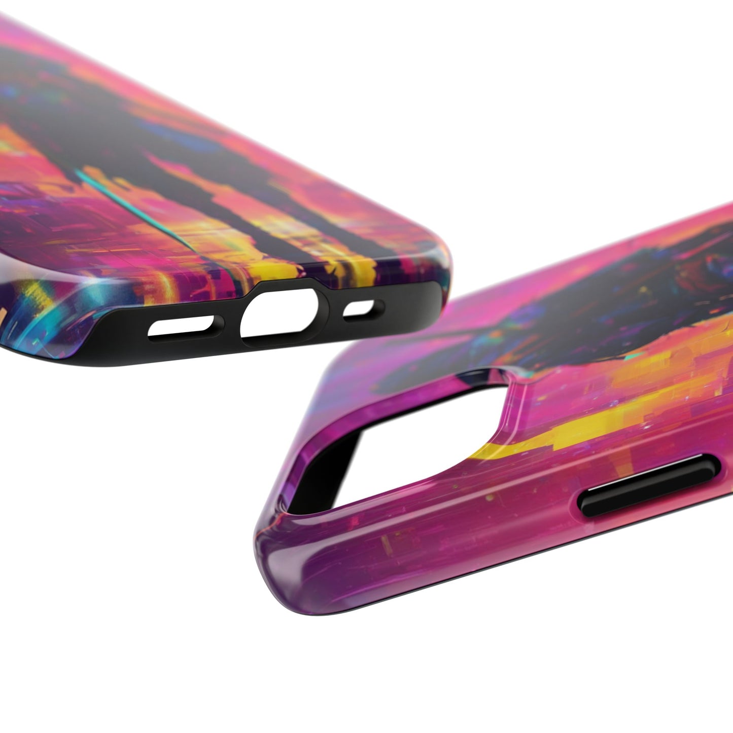 Rugged Phone Case - Impact-Resistant TPU/PC, iPhone & Samsung